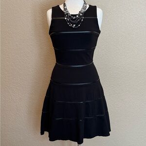 Black Fit N Flare Dress by White House Black Market
